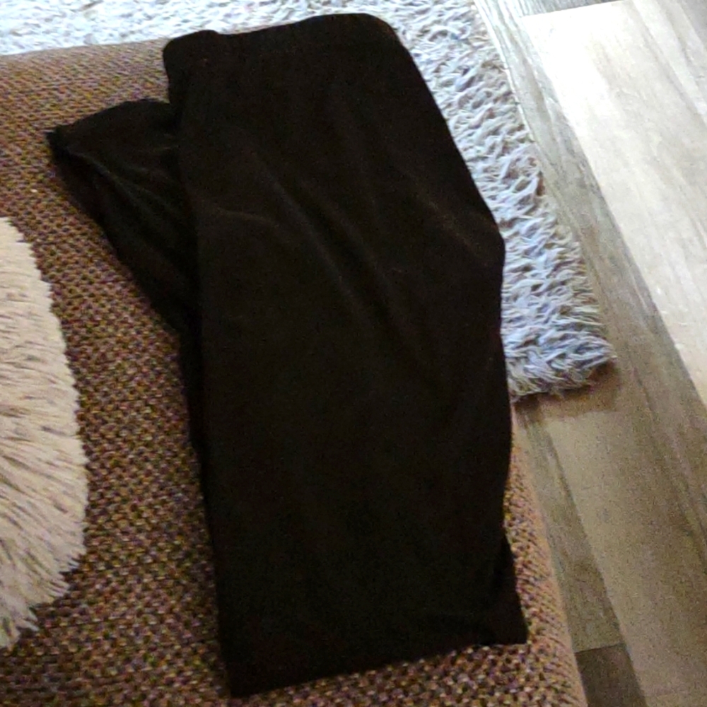 Lulu luv girls black leggings